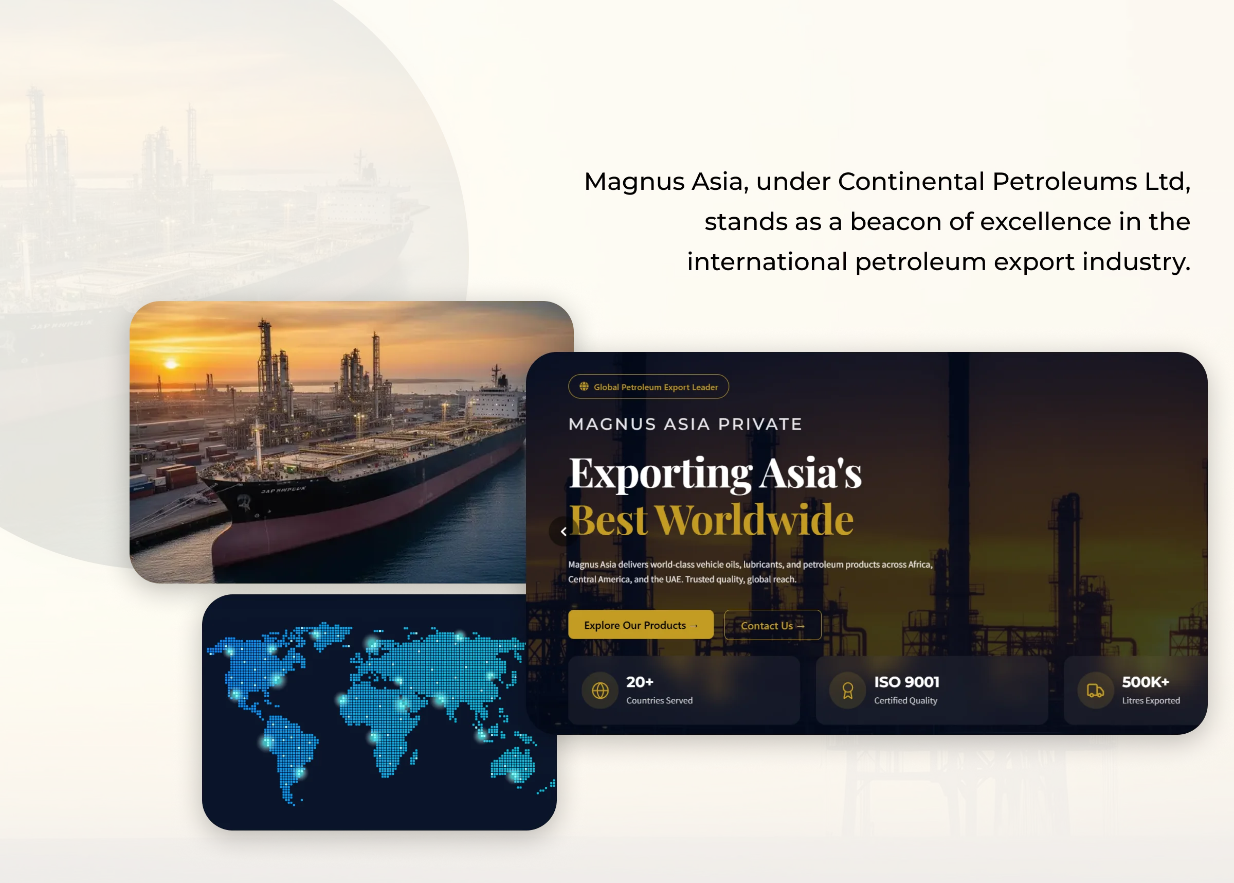 Magnus Asia oils and lubricants B2B marketplace — India