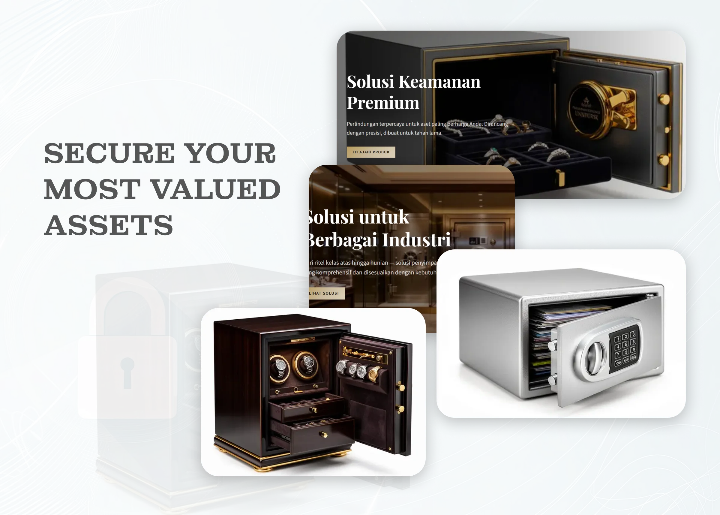 MySafe safety locker e-commerce platform — Indonesia