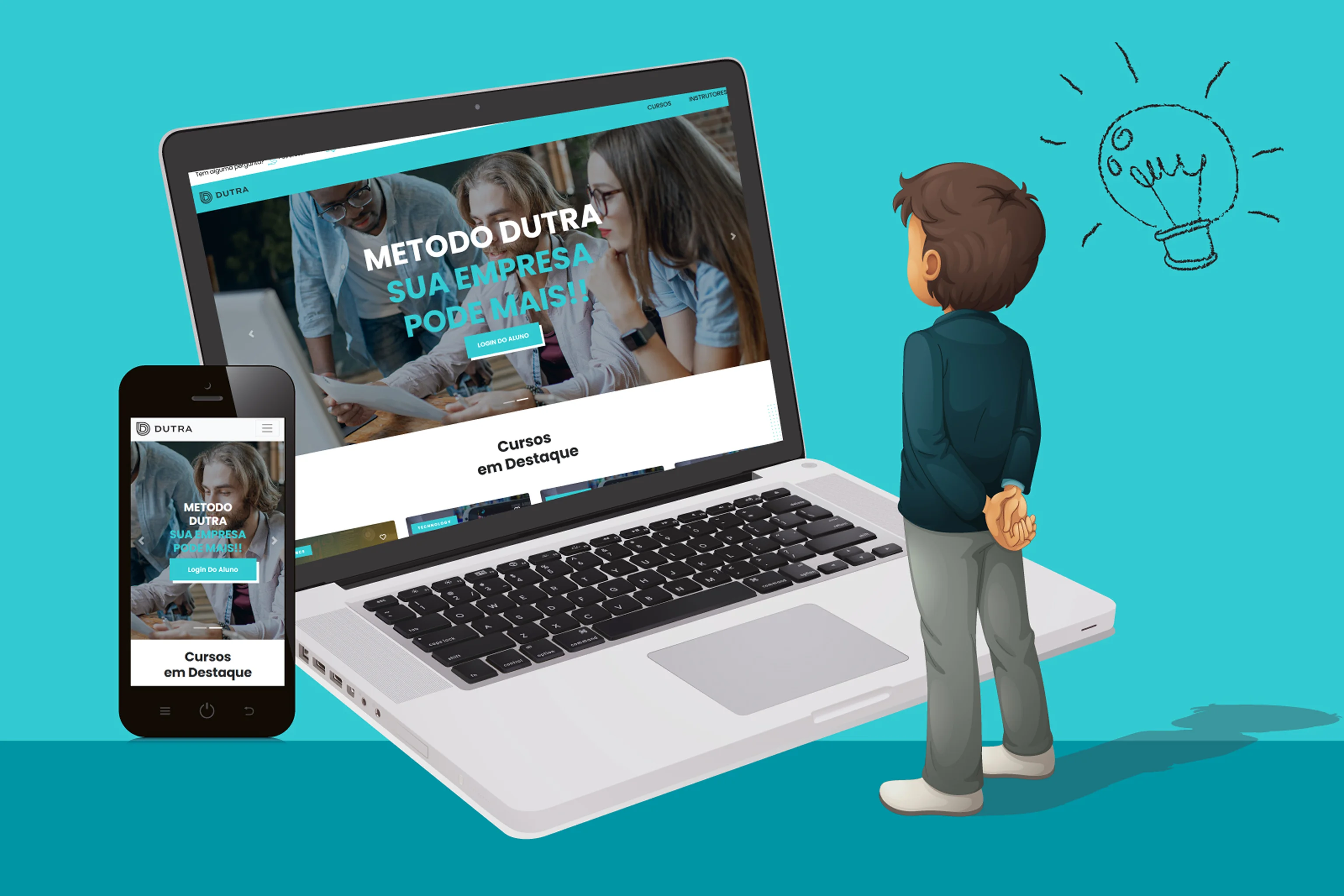 Dutra For Education e-learning and course management platform — Brazil